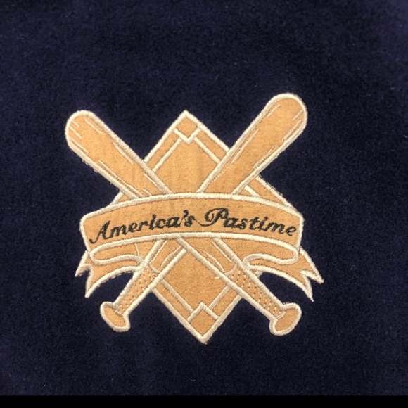 NWT "America's Pastime" Varsity Jacket Medium - Picture 4 of 5